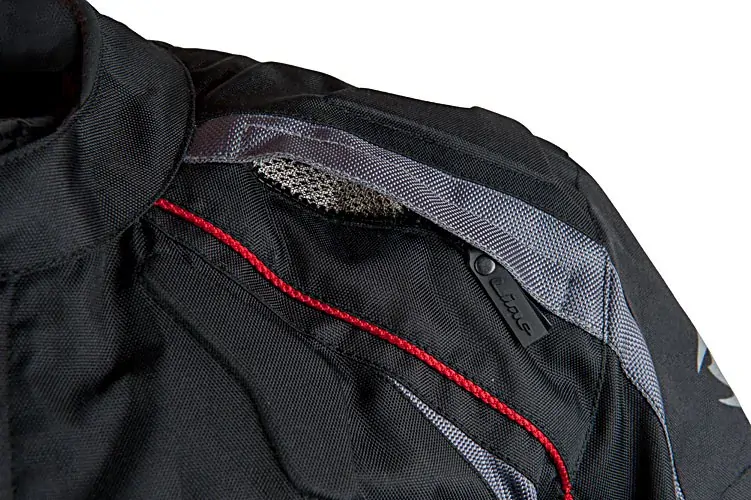Textilní moto-bunda MBW NEO Red, pánská 3-vrstvá DOPRAVA ZDARMA