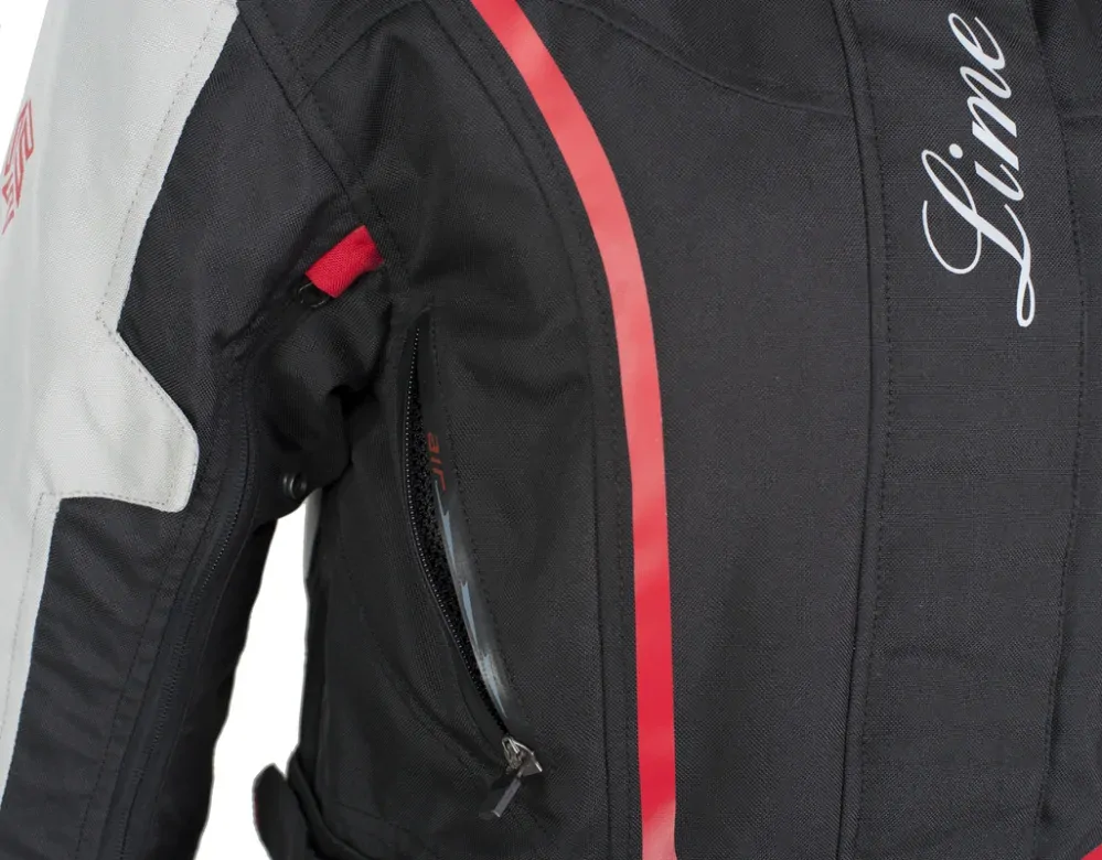 Dámská textilní bunda na motorku MBW LAURA Jacket 3-vrstvá - výprodej v.40