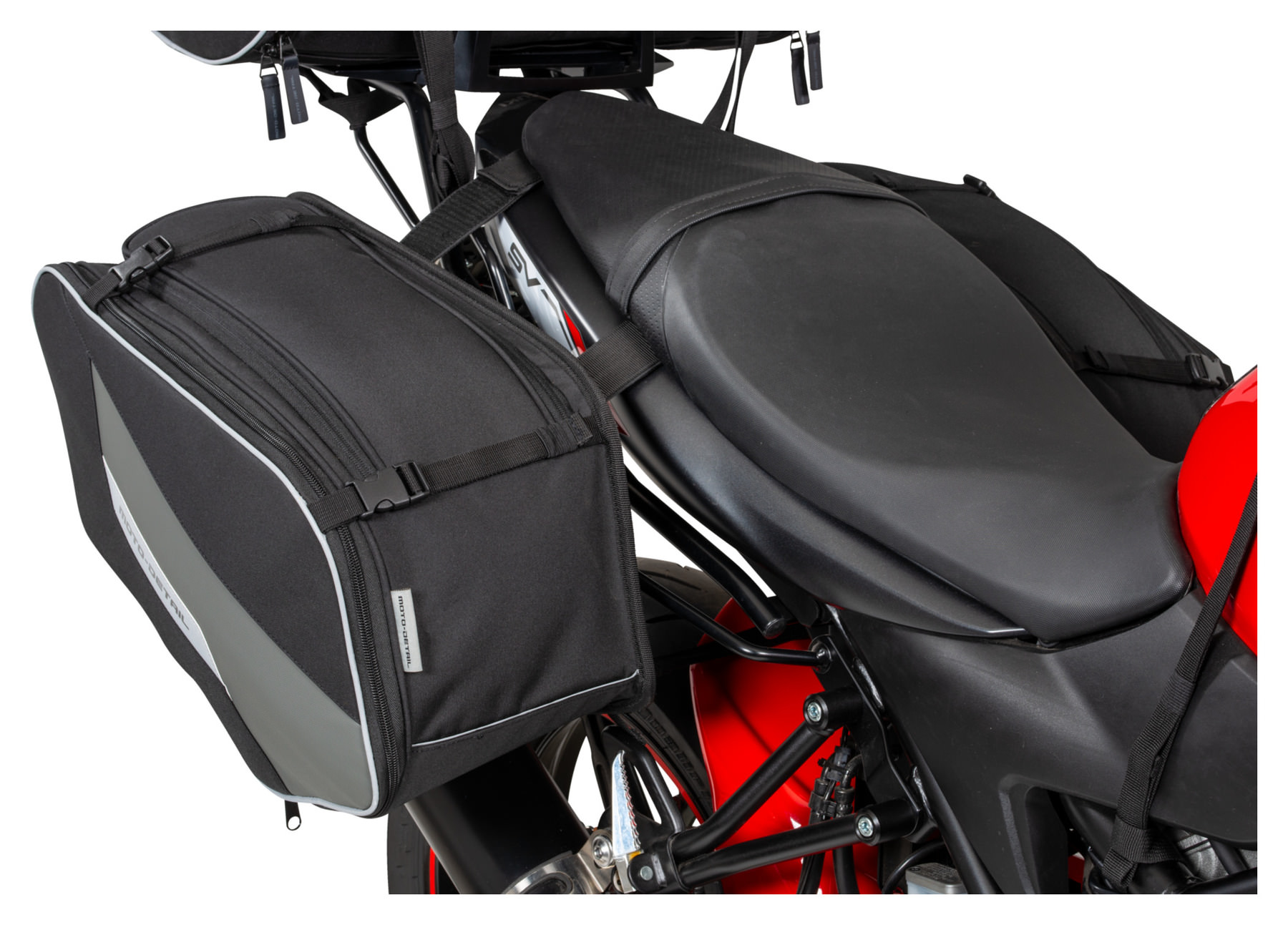 Sedlové brašny na motorku MOTO-DETAIL 2x20L, pár