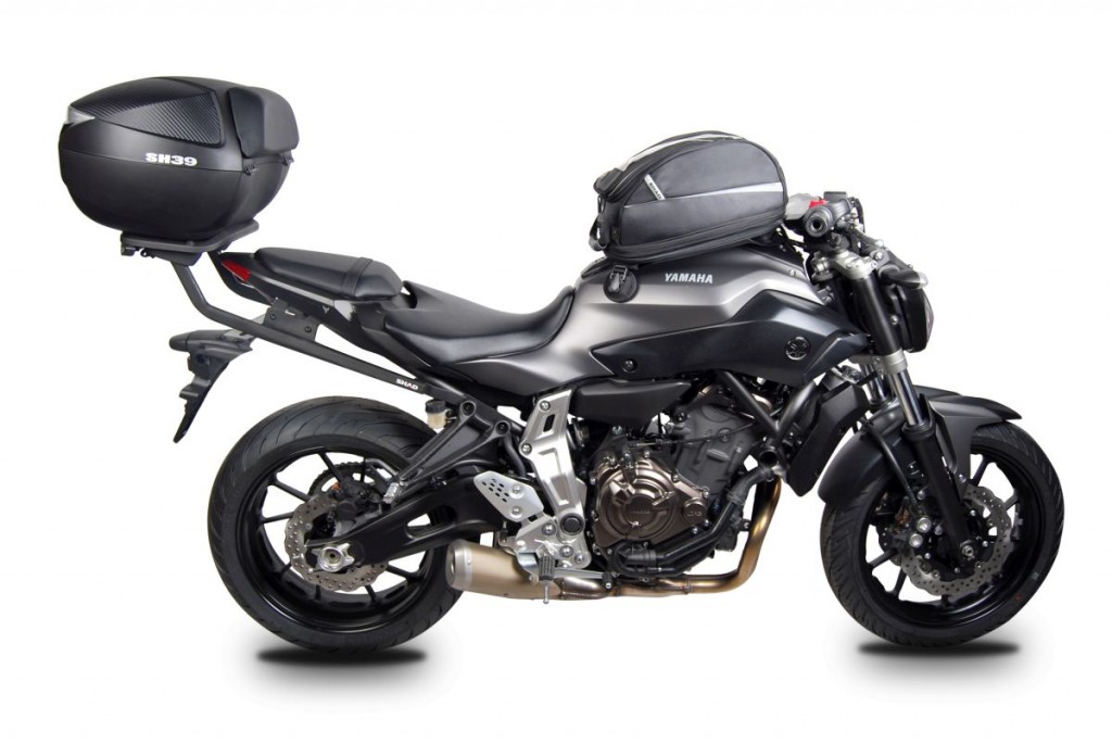 Vrchní kufr na motorku SHAD SH39, 39L (s plotnou)