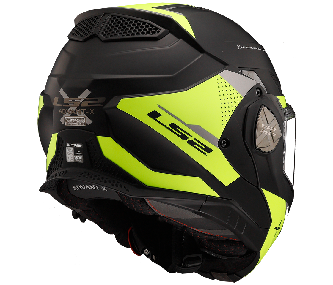 LS2 FF901 ADVANT X OBLIVION Matt Black H-V, překlápěcí helma na motorku