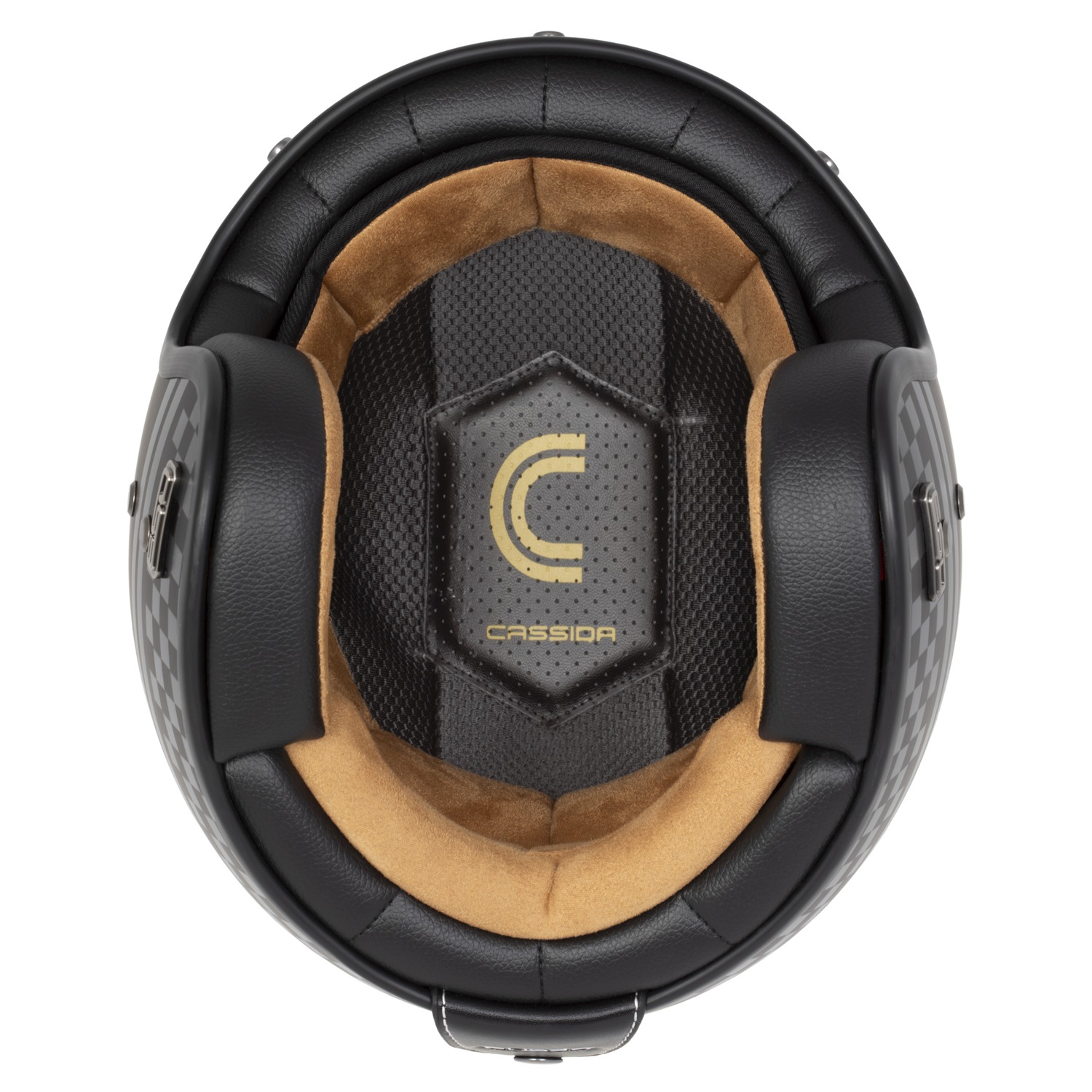 Helma na motorku CASSIDA Eso Forty Nine BlackOut (černá matná/černá) 