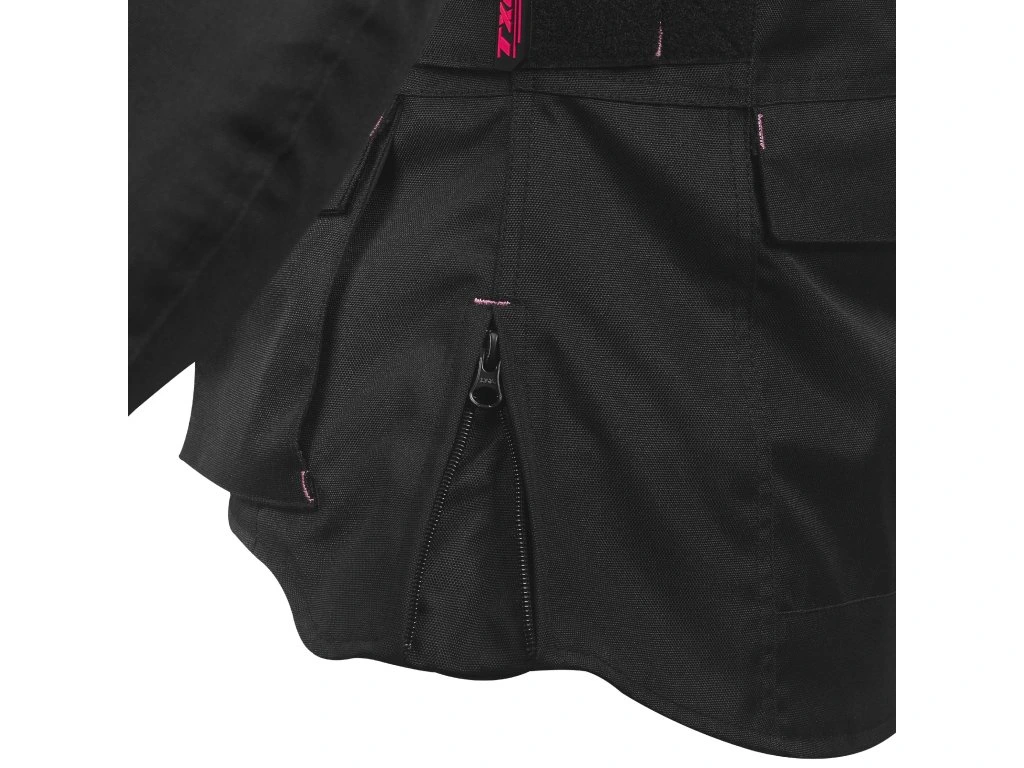 Dámská bunda na motorku TXR Visper černo-růžová