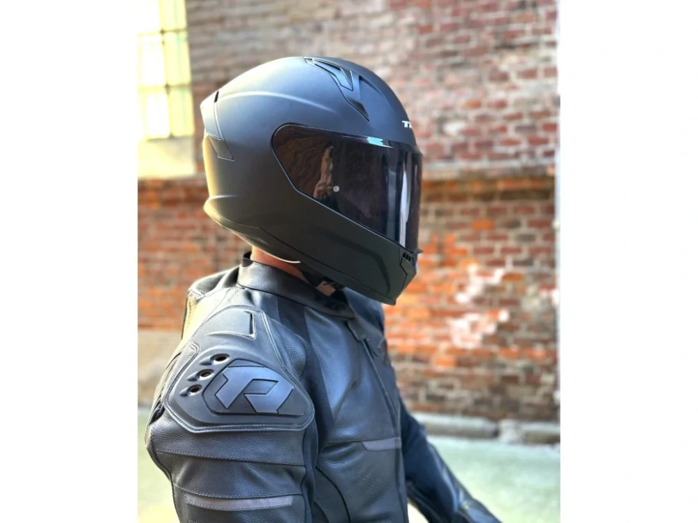 Integrální helma na motorku TXR Raptor černá matná
