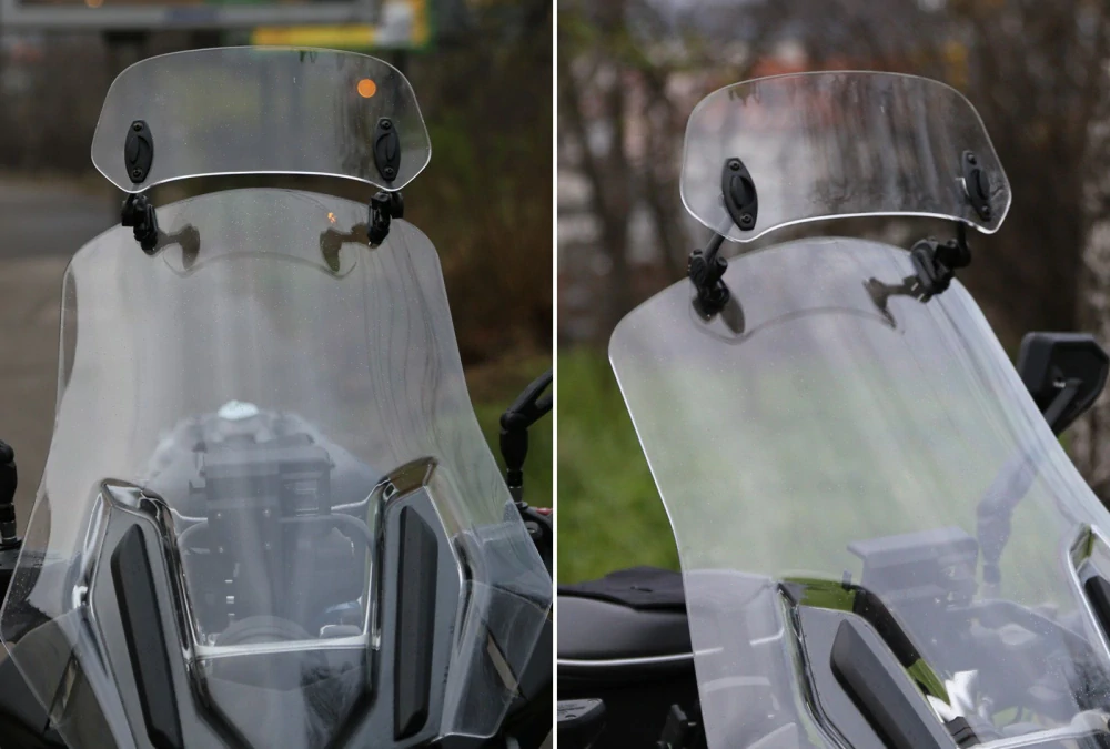 Přídavné plexi/navýšení plexi SEFIS B L, čiré