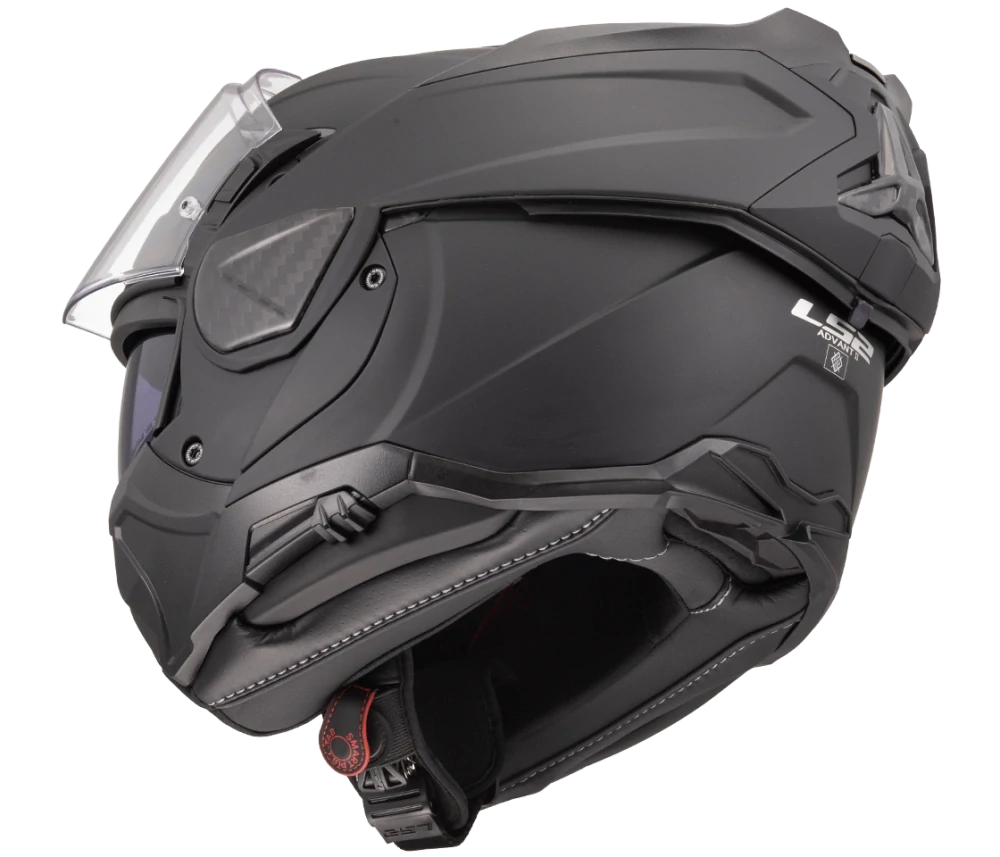 LS2 FF910 ADVANT II SOLID MATT BLACK, překlápěcí helma na motorku