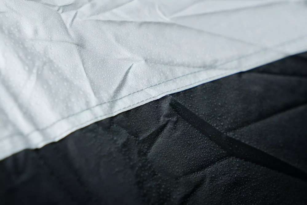 Plachta na motorku s prostorem na kufr GMOTO (venkovní nepromokavá) v.M (229 cm) 