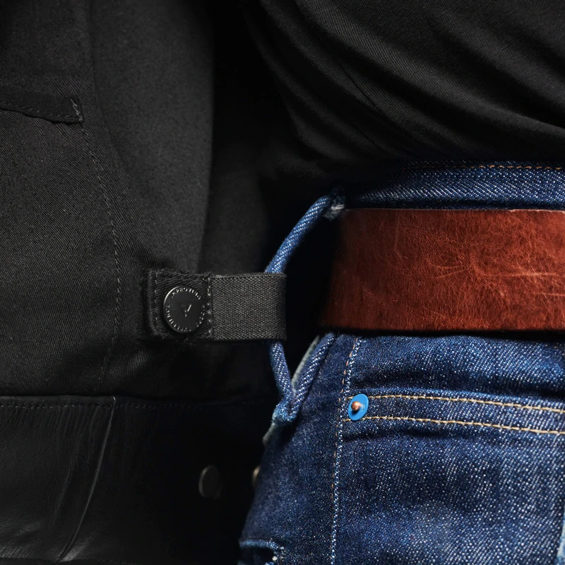 Rebelhorn HUNTER 2 Black, kožená bunda na motorku