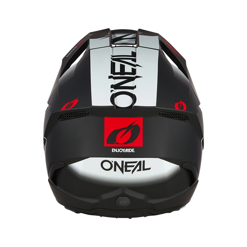 Motokrosová MX helma na motorku O'Neal 3SRS Helmet HEXX V.24 black/white/red