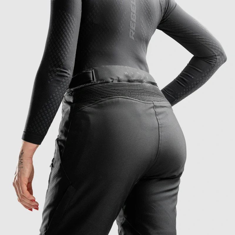 Dámské kalhoty na motorku REBELHORN HIKER IV LADY BLACK