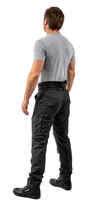 MBW DORIAN pánské kalhoty na motorku s kevlarem, kapsáče + DOPRAVA ZDARMA