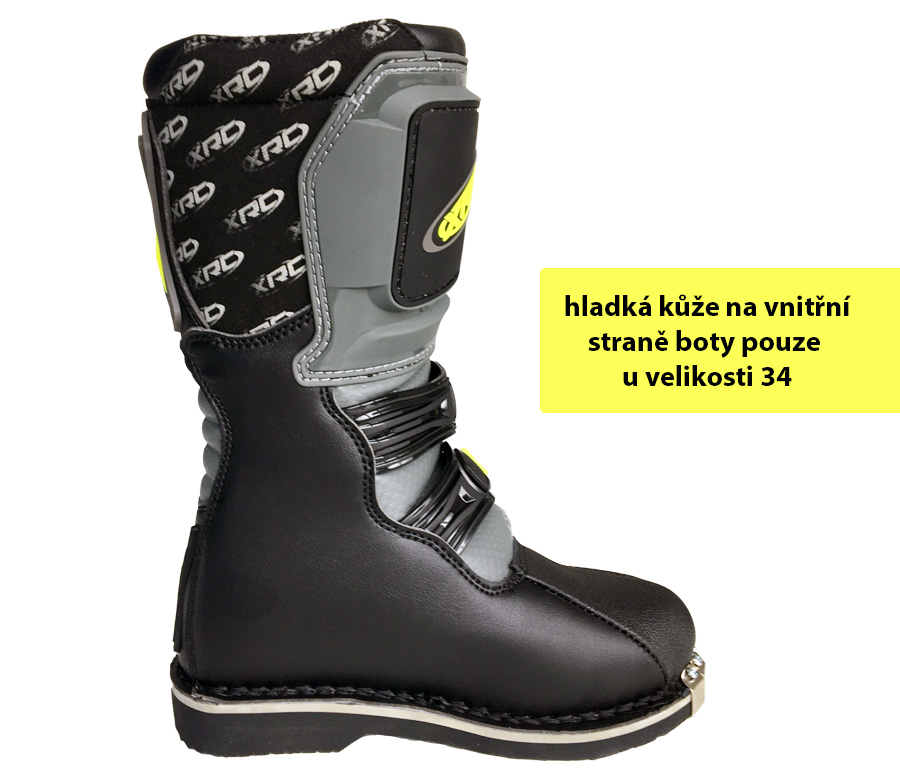 Dětské motokrosové boty na motorku XRC MX Move Junior black