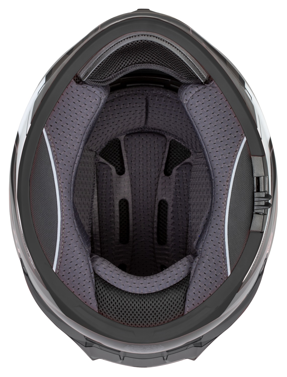 Cassida AERO DROME (černá met./červená/bílá/šedá), integrální helma na motorku