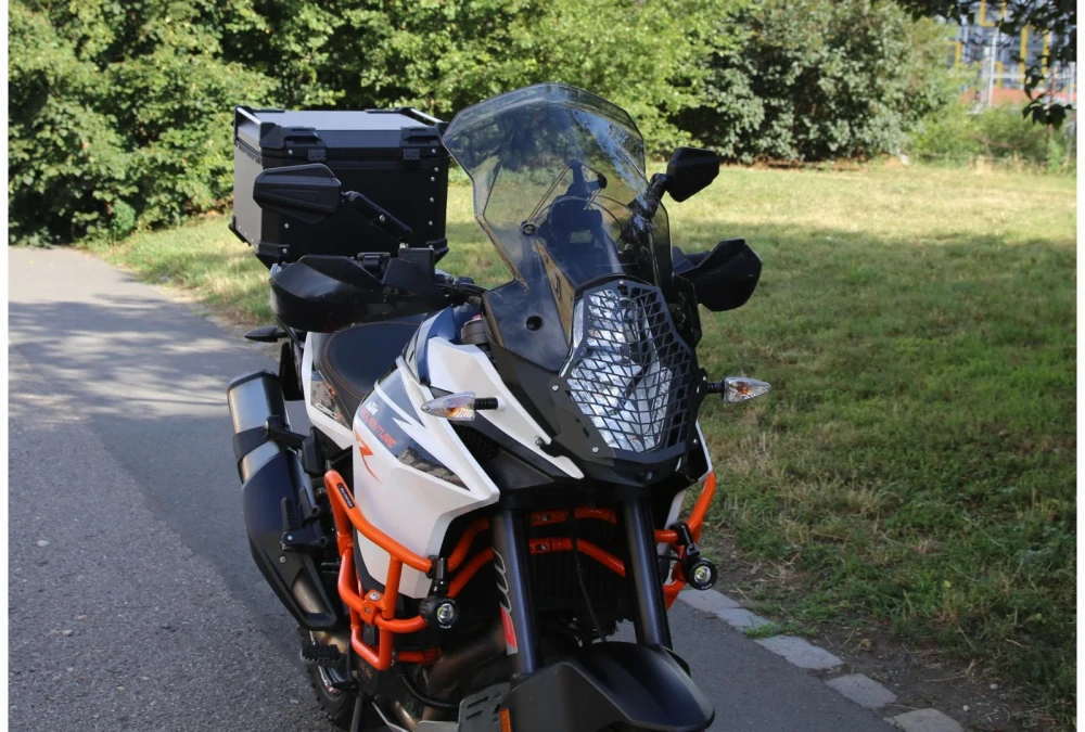 Sklopná enduro zrcátka SEFIS Travel 360°, pár (M8, M10 + objímky)