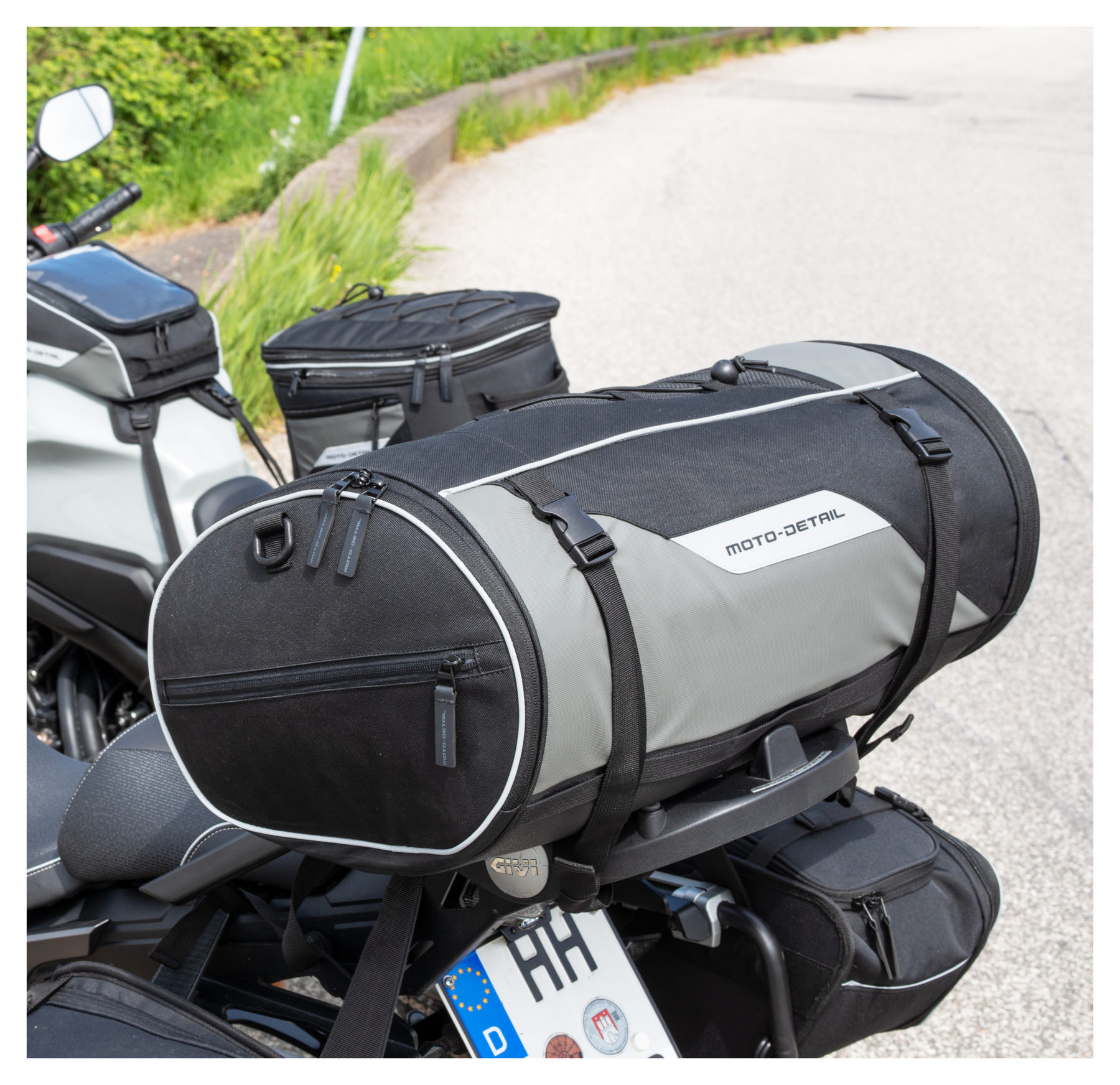 Moto-válec Motodetail Textilní 40L (Zavazadlo na motorku zadní)