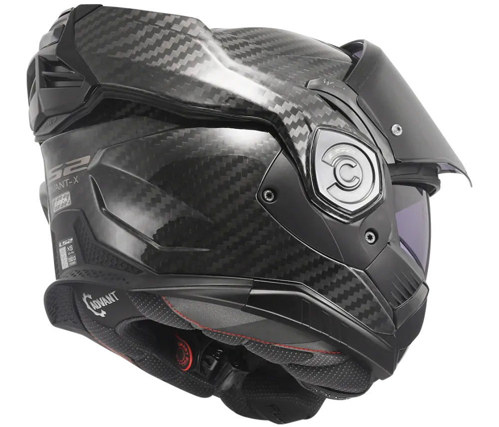 LS2 FF901 Advant X CARBON Solid, překlápěcí helma na motorku