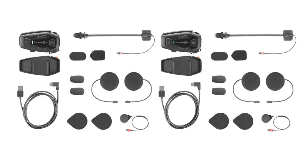 Interphone U-COM8R Twin Pack, Bluetooth interkom na moto MESH