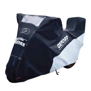 Plachta na motorku Oxford RAINEX s prostorem na kufr v.XL (277 x 104 x 141 cm)