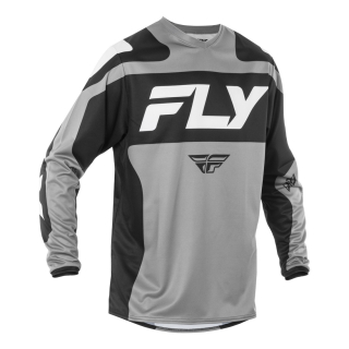 Motokrosový MX Dres FLY RACING USA F-16 2025 (šedá/černá/bílá) - XL, XXL