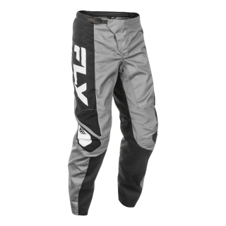 Motokrosové MX Kalhoty FLY RACING USA F-16 2025 (šedá/černá/bílá) - 34