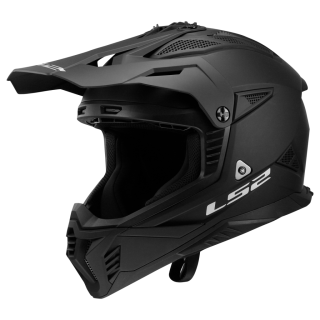 Motokrosová helma na motorku LS2 MX708 FAST II SOLID MATT BLACK