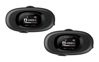 SENA 5R LITE (dosah 0,7 km), Bluetooth interkom do helmy na motorku (sada 2 jednotek)