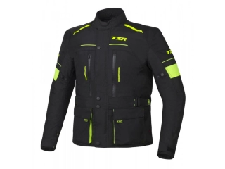 Bunda na motorku TXR Visper černo-fluo žlutá