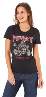 Dámské motorkářské triko Gasoline Bandit "Perfect girls"