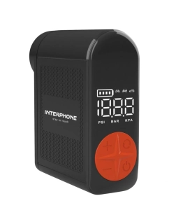 Mini Aku kompresor Interphone, cestovní kompresor na motorku/auto/kolo