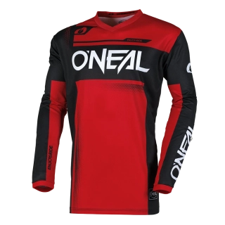 Motokrosový MX Dres O'Neal ELEMENT Jersey RACEWEAR black/red 2025 - XXL