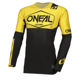 Motokrosový MX Dres O'Neal MAYHEM Jersey HEXX black/yellow 2025 - XL, XXL