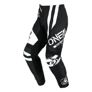 Motokrosové MX Kalhoty O'Neal ELEMENT Pants WARHAWK black/white 2025 - 32, 34, 36