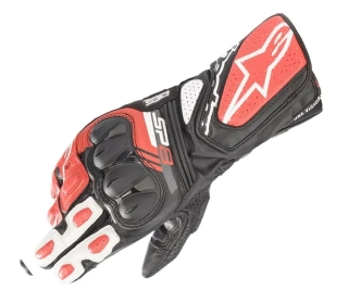 Alpinestars SP-8 V3 (černá/bílá/červená), sportovní rukavice na motorku