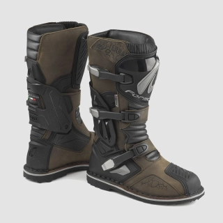 Boty na motorku FORMA TERRA EVO DRY hnědé, enduro adventure boty