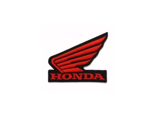 Moto nášivka Honda červená, 7,5x6 cm