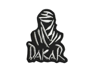 Moto nášivka DAKAR, 8x5,5 cm