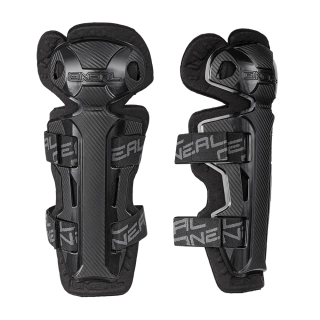 Chrániče kolen na motorku O'Neal PRO II RL Carbon Look Knee Cups, black