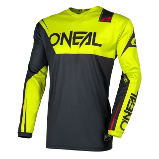 Motokrosový MX Dres O'Neal ELEMENT Jersey RACEWEAR black/neon yellow 2026