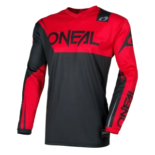 Motokrosový MX Dres O'Neal ELEMENT Jersey RACEWEAR black/red 2026