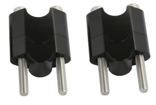 Adaptéry na zvýšení moto řídítek o 50 mm, průměr 22mm černá