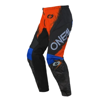Motokrosové MX Kalhoty O'Neal ELEMENT Pants SHOCKER black/orange 2025 - 30, 32, 36, 38