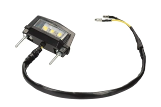 Osvit (osvětlení) moto SPZ LED "FLAT" 59x46x22 mm, černý