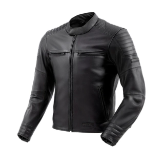 Rebelhorn HUNTER 2 Black, kožená bunda na motorku