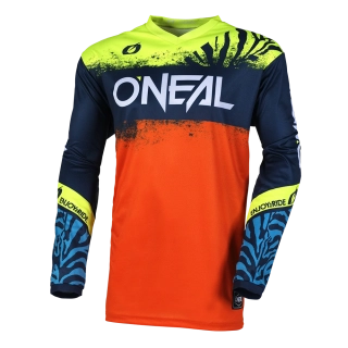 Dětský Motokrosový MX Dres O'Neal ELEMENT Youth Jersey SHOCKER blue/orange 2026
