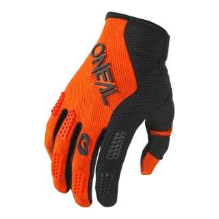 O'Neal ELEMENT Glove RACEWEAR black/orange, motokrosové rukavice na motorku černo/oranžové
