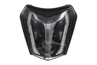 LED přední světlo HLP pro motocykly KTM EXC/EXC-F (125 -500), SMC/ENDURO R 690 homologované