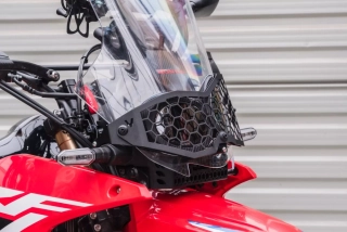 Krycí mřížka předního světlometu, odnímatelná, Honda CRF 300 Rally Yakk EXP