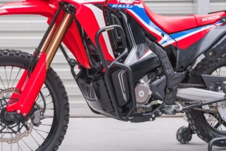 Velké padací rámy Honda CRF 300 Rally (2021-2025) černé Yakk EXP