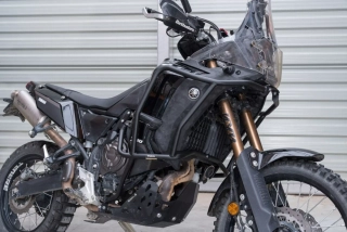 Velké padací rámy Yamaha T7 Tenere 700 World Rally černé Yakk EXP
