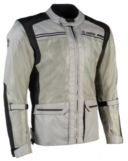 MBW VERANO JACKET GREY textilní pánská letní bunda na motorku